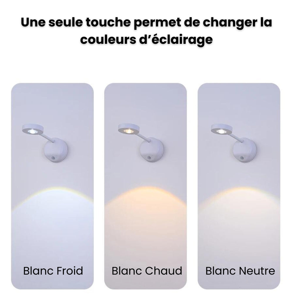 Applique murale LED sans fil - Glady