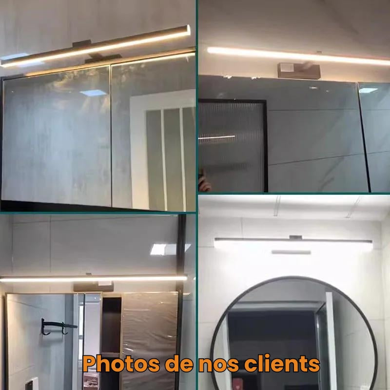 Applique murale LED pour salle de bain - Nolanda